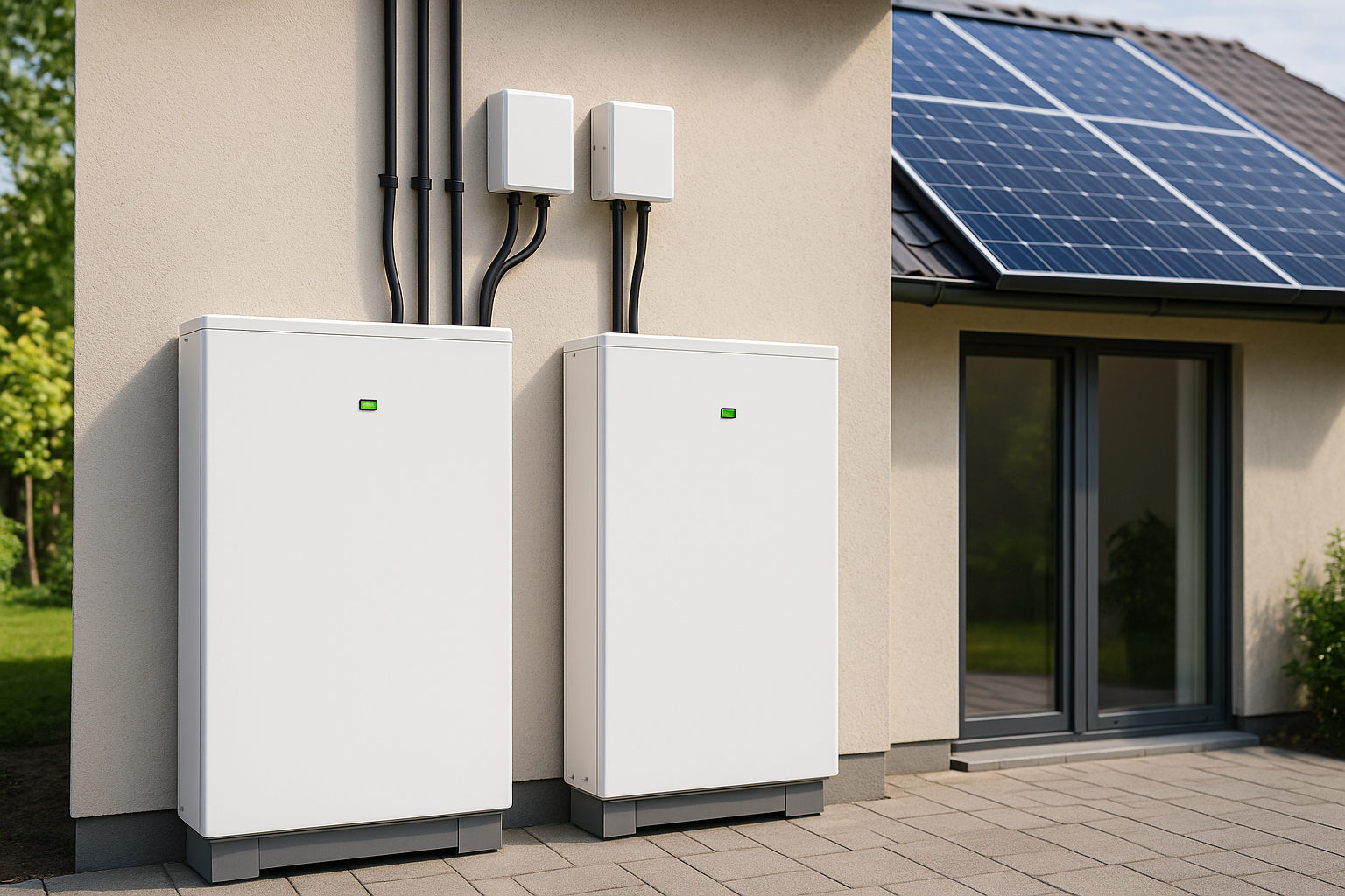miniature article batteries panneaux photovoltaiques